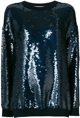 Stella McCartney sequin-embellished Ines sweatshirt
