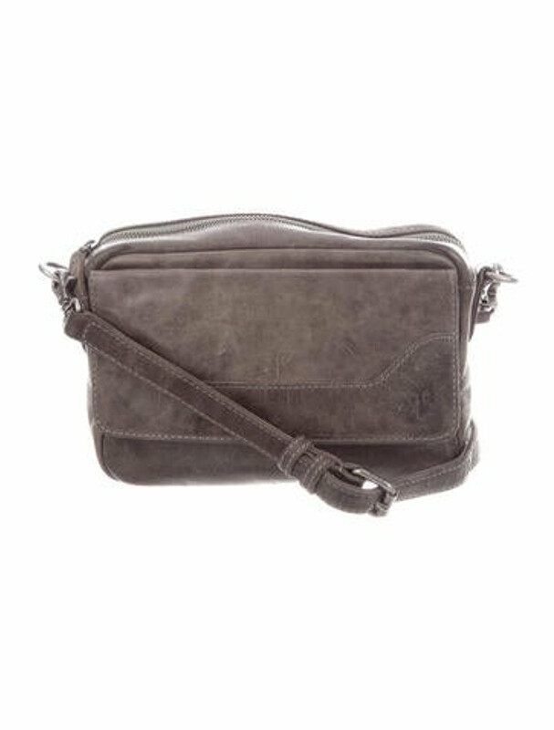 frye leather zip camera bag