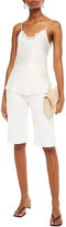 Thumbnail for your product : Tory Burch Lace-trimmed Silk-satin Camisole