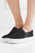 Thumbnail for your product : Vince Warren Suede Slip-on Sneakers