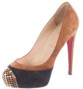 Thumbnail for your product : Christian Louboutin Embellished Platform Pumps