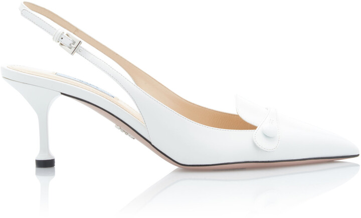 Prada Kitten Heel Women's Pumps | Shop the world's largest collection of  fashion | ShopStyle