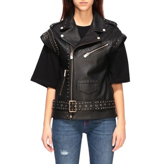 frankie morello leather jacket