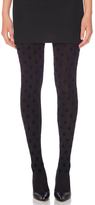 Thumbnail for your product : The Limited Dotted Fleece Lined Tights