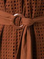 Thumbnail for your product : Andrea Marques belted waist dress