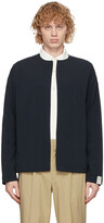 Thumbnail for your product : N.Hoolywood Navy Open Jacket Cardigan