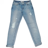 Thumbnail for your product : Topshop Blue Cotton Jeans
