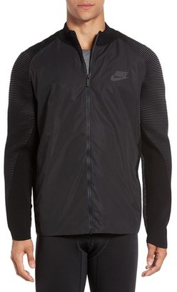 Nike Men's Technical Woven And Knit Zip Track Jacket