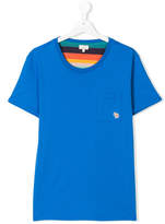 Thumbnail for your product : Paul Smith Junior TEEN chest pocket T-shirt