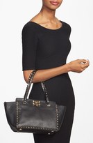 Thumbnail for your product : Valentino 'Mini Rockstud' Leather Tote