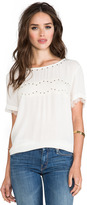 Thumbnail for your product : Ella Moss Chrissie Short Sleeve Tee