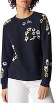 Thumbnail for your product : Whistles Lottie Floral Sweatshirt