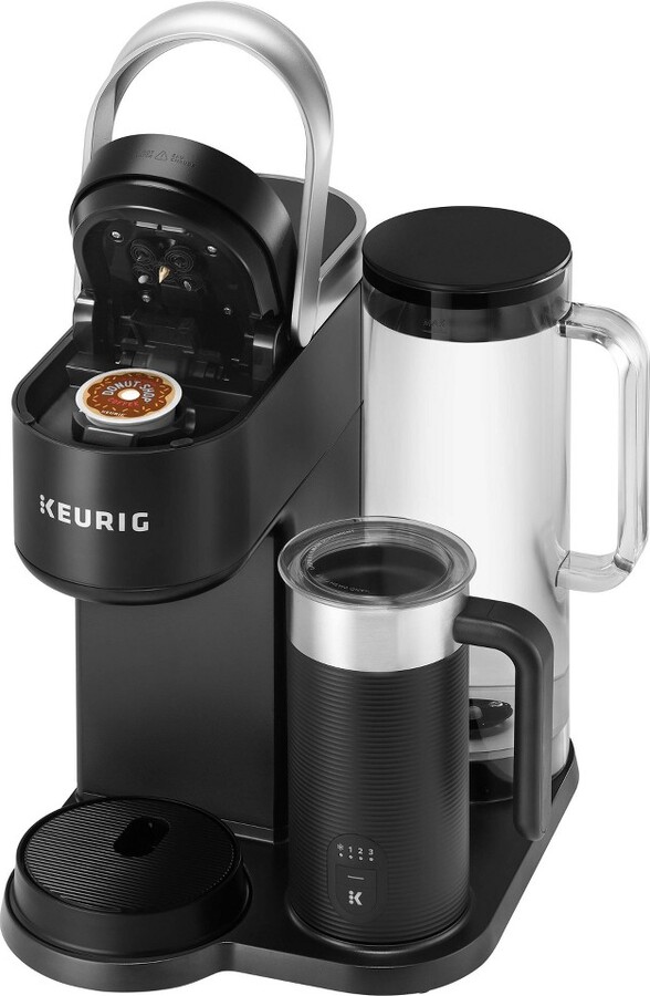 Keurig KCafé SMART SingleServe Coffee Maker with WiFi Compatibility, 6 Brew Sizes Black