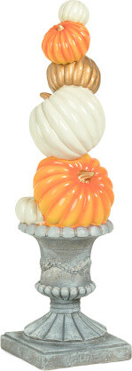TJMAXX 41.5In Outdoor Safe Stacked Pumpkins With High Gloss Finish