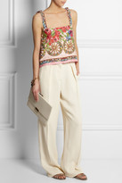 Thumbnail for your product : Dolce & Gabbana Floral-print jacquard top