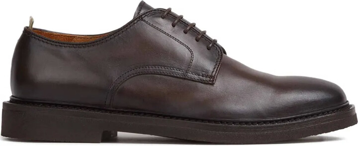 Officine Creative Lace-Up Leather Derby Shoes