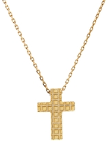 Thumbnail for your product : Gogo Philip Etched Cross Ditsy Necklace