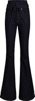 Thumbnail for your product : Veronica Beard Sheridan High-Rise Bell Bottom Jeans