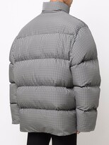 Thumbnail for your product : Balenciaga Check Pattern Puffer Jacket