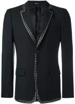 Thumbnail for your product : Alexander McQueen contrast edge blazer jacket