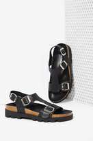 Thumbnail for your product : Sixty Seven Neva Leather Sandal