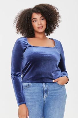 plus size velvet
