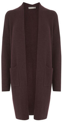 Oasis Ribbed cosy cardigan [span class="variation_color_heading"]- Mid Grey[/span]