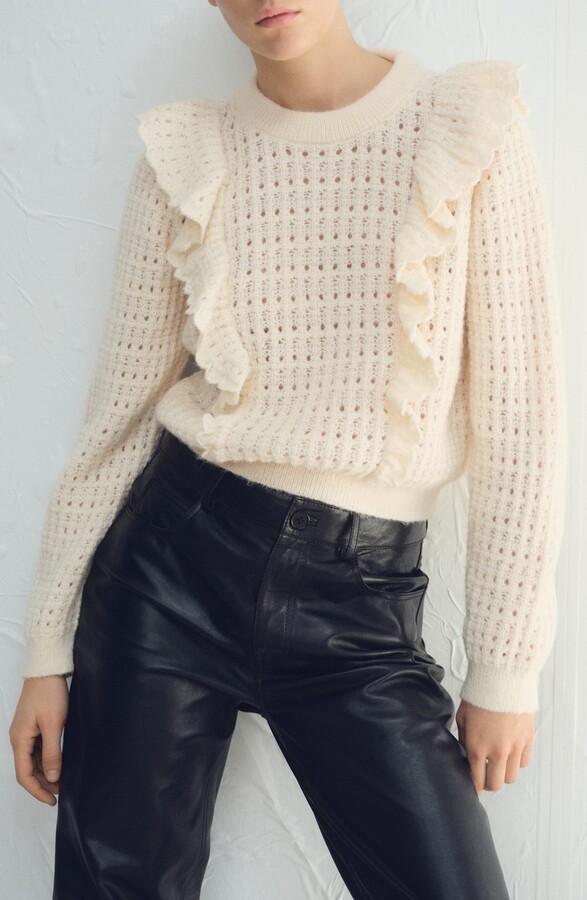 MANGO Openwork Sweater