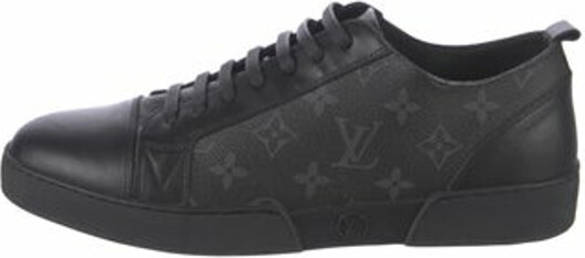 Louis Vuitton LV Monogram Leather Trim Embellishment Sneakers - Brown  Sneakers, Shoes - LOU814553