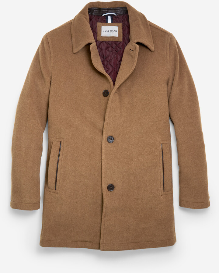Cole Haan Men's Wool Car Coat ShopStyle