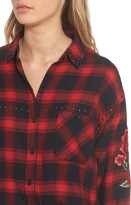 Thumbnail for your product : Rails Owen Studded Plaid Shirt
