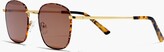 Thumbnail for your product : Madewell Fest Square Aviator Sunglasses