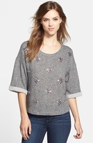 Thumbnail for your product : Bellatrix Embellished Crop Sweatshirt