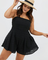 Thumbnail for your product : You & All Self Check Playsuit