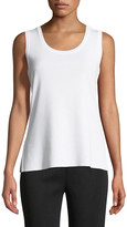 Thumbnail for your product : Misook Petite Double-Scoop Tank Top