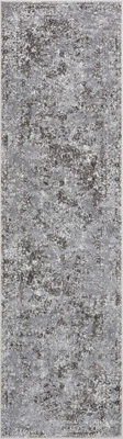 Well Woven Zazzle Vintage Oriental Medallion Pattern Gray Area Rug