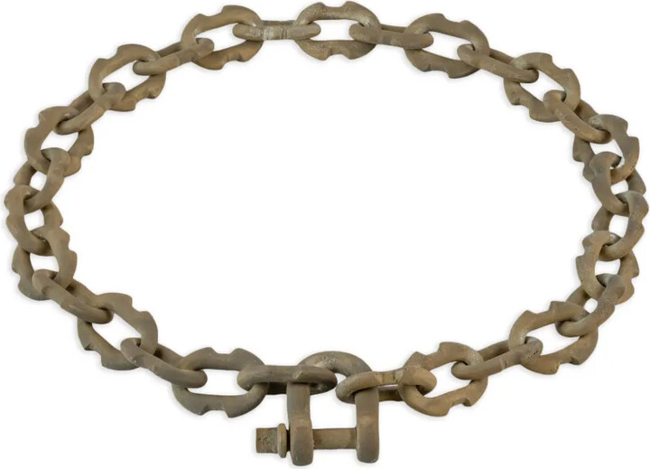 Parts of Four Charm chain choker