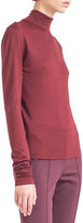 Thumbnail for your product : Akris Cashmere-Silk Jersey Turtleneck, Cinnabar