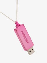 Thumbnail for your product : Ambush Sterling Silver USB Pendant Necklace