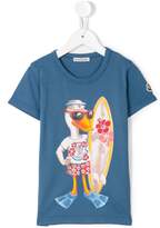 Thumbnail for your product : Moncler Kids duck print T-shirt