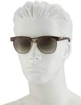 Thumbnail for your product : Cazal Half-Rim Aviator Sunglasses