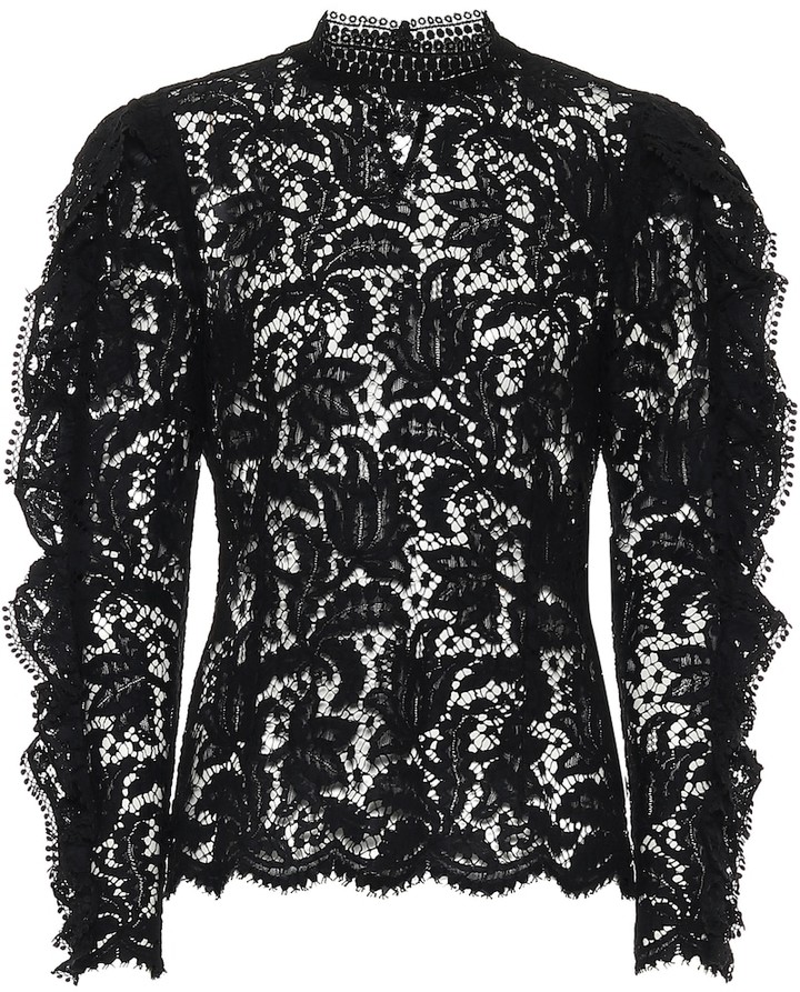 Tory lace blouse