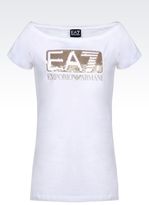 Thumbnail for your product : Giorgio Armani T-Shirt In Stretch Cotton Jersey