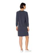 Thumbnail for your product : Michael Stars Monica Lounge Jersey 3/4 Sleeve Boat Neck Sweatshirt Dress