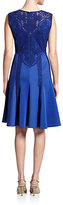 Thumbnail for your product : Tadashi Shoji Embroidered Fit-&-Flare Dress