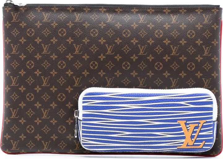 Louis Vuitton Pre-Owned 2020 Monogram A4 Multipocket Pochette clutch bag
