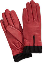 Thumbnail for your product : Charter Club Leather Gloves with Knit Cuff Gloves