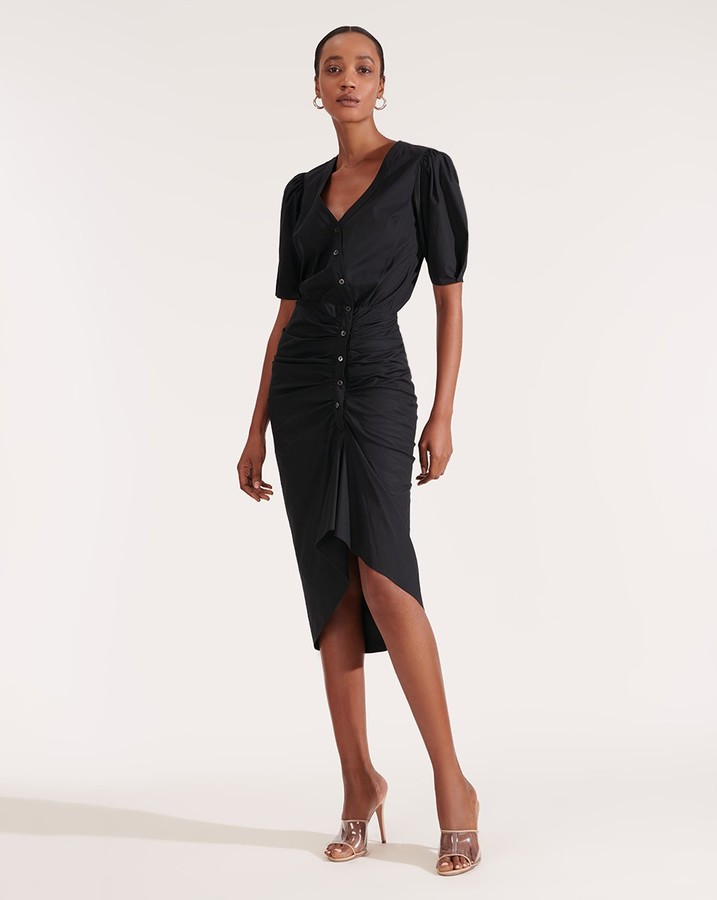Veronica Beard Atia Ruched Dress 