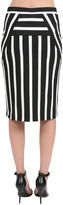 Thumbnail for your product : Yoana Baraschi Stripe Skirt in Black/White