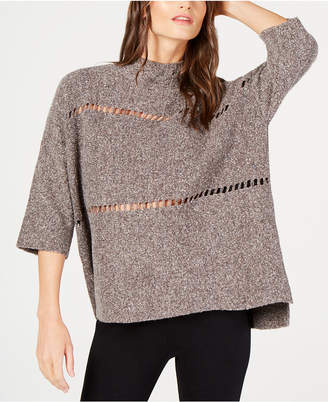 French Connection Cutout Mock-Neck Sweater